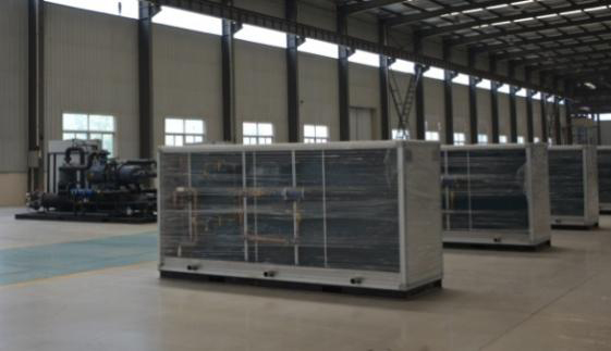 Central heating equipment for coal mine industrial sites - exhaust air heat pump units