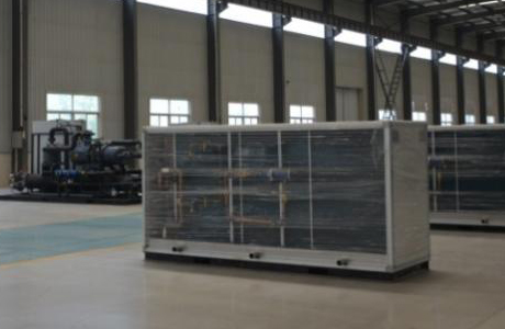 Mine return air waste heat recovery heat exchanger