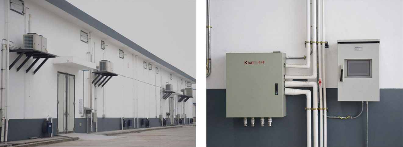 Efficient preservation! Air source heat pump solution for vegetable warehouses